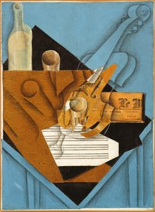 Musikernes bord, 1914 (collage)